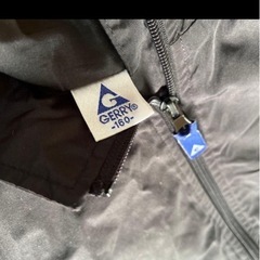 GERRY ジップアップジャケット 160 黒/黄色の画像