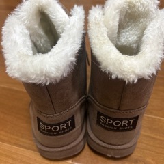 新品未使用　ブーツ　23センチの画像