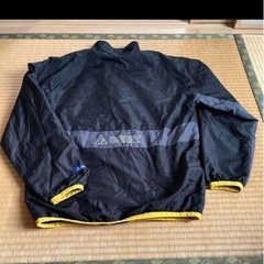 GERRY ジップアップジャケット 160 黒/黄色の画像