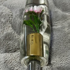 当時物 クリスタル シフトノブ 水中花の画像