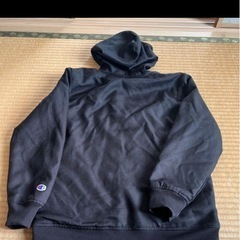 Champion パーカー 150 ブラックの画像