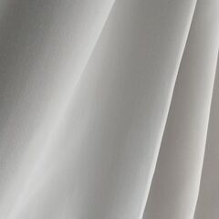 麻調カーテン２枚 レースカーテン２枚 セットの画像