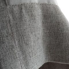 麻調カーテン２枚 レースカーテン２枚 セットの画像