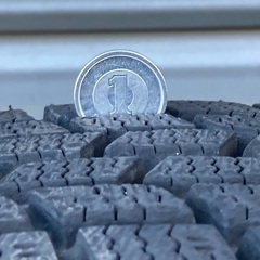 No.161 スタットレスタイヤ145/80R13 4H PCD100 アルミホイール付4本セットの画像