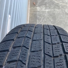 No.162スタットレスタイヤ175/65/15 4H PCD100 アルミホイール付4本セットの画像