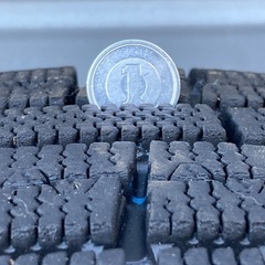 No.163スタットレスタイヤ175/65/15 4H PCD100 アルミホイール付4本セットの画像