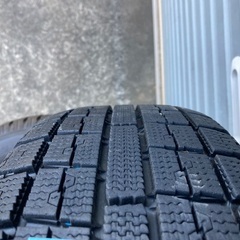 No.163スタットレスタイヤ175/65/15 4H PCD100 アルミホイール付4本セットの画像