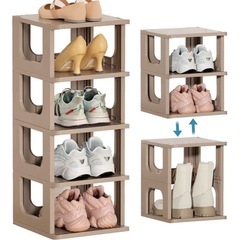 【11/20中】靴棚5段　組立簡単の画像