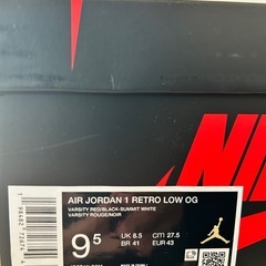 Nike Air Jordan 1 Retro Low OG "Chicago"の画像