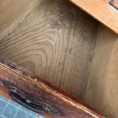 時代家具　階段タンス　アンティーク　年代物　階段箪笥　引取限定の画像