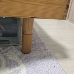 ダブルベッドフレーム　ニトリの画像