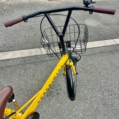 APRES MIDI 20インチ ミニベロ イエローの画像