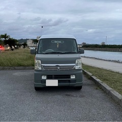 エブリイワゴン　走行13.4万キロ　車検残1年　ナビ付きの画像