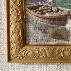 ディズニージグソーパズル完成品額縁付きの画像