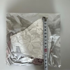 新品 未使用品 レース マスクの画像