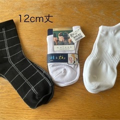 新品未使用 ☆ 靴下 6足セット ☆ 厚手3足&ショート3足 ☆の画像
