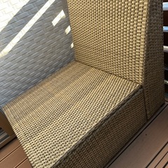 SOLLERON ソッレローン 1人掛けソファ 屋外用, ブラウン　30373625 IKEA(イケア)の画像