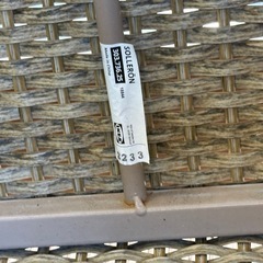 SOLLERON ソッレローン 1人掛けソファ 屋外用, ブラウン　30373625 IKEA(イケア)の画像