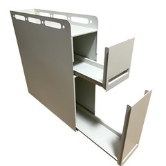 隠せる調味料ラック2段式 LORAKの画像