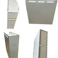 隠せる調味料ラック2段式 LORAKの画像