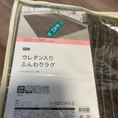 【ニトリ】ウレタン入りふんわりラグの画像