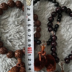 数珠　菩提樹　など　3点の画像