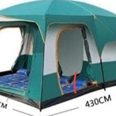 テント 2ルーム 12名までの画像