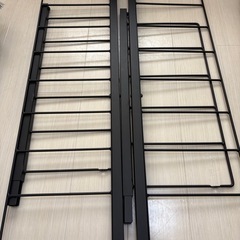 ニトリ　突っ張り壁面収納　Nポルダ　ダークブラウン　　　の画像