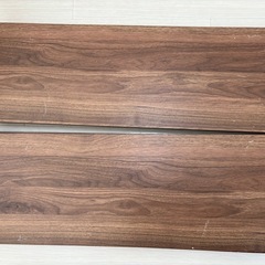 ニトリ　突っ張り壁面収納　Nポルダ　ダークブラウン　　　の画像