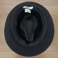 【美品】PINK-latte  　ピンクラテ　ハット　ウール素材　ブラックの画像