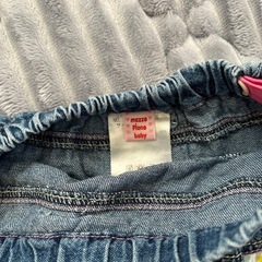 mezzo Piano フリルデニムスカート 90cmの画像