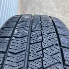 No.168スタットレスタイヤ185/65/15 5H PCD100 アルミホイール付4本セットの画像