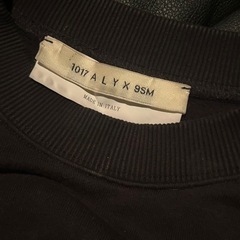 正規●美品●1017 ALYX 9SM●オーバーサイズドスウェットシャツ●ブラック の画像