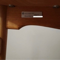 【Hans.j.wegner】CH33P オーク 本革 / yチェアの画像