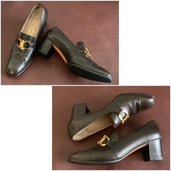 サルバトーレフェラガモ【22.5㎝位】パンプス☆クリーニングお手入れ済6336の画像