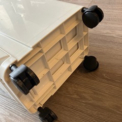 キッチンラック 白 便利 キッチン以外にも キャスター付の画像