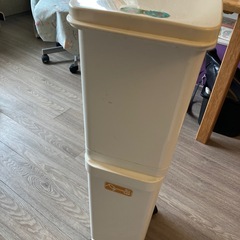 キッチンラック 白 便利 キッチン以外にも キャスター付の画像