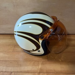 バイク ジェット型ヘルメットの画像