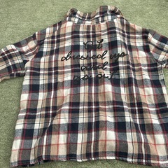 キッズシャツ風オシャレTシャツ140センチの画像