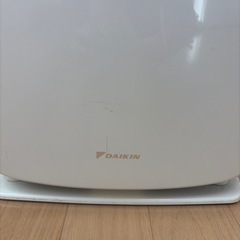 ダイキン　空気清浄機　かしつき加湿器の画像
