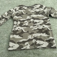 キッズロンTシャツグリーン120の画像