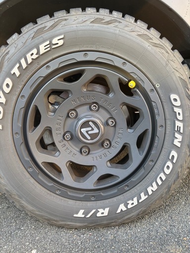 １６インチ 6.5J 38　139.7 ６穴 ハイエース ホイール のみ