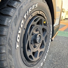 １６インチ 6.5J 38　139.7 ６穴 ハイエース ホイール のみの画像