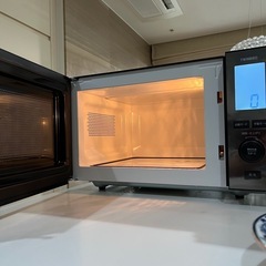 ※¥18,000→¥10,000ほぼ新品電子レンジ の画像