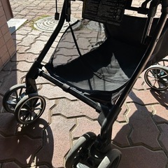 combi エッグショック　ベビーカーA型　ネイビー　の画像