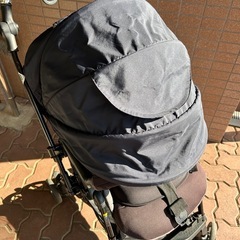combi エッグショック　ベビーカーA型　ネイビー　の画像