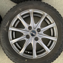 スタッドレスタイヤ　軽自動車　155/65r14 VRX2 冬タイヤ ブリヂストンの画像