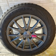 ステップワゴン　スタッドレス中古溝あり❗️の画像