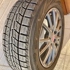 ステップワゴン　スタッドレス中古溝あり❗️の画像