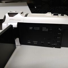 【中古】パナソニック デジタル4Kビデオカメラ VX980M 64GB あとから補正 ホワイト HC-VX980M-Wの画像